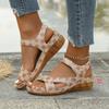 Fashion Comfortable Summer Women Wedge Sandals Lightweight Anti Slip Beach Shoes for Women Outdoor Fashion Ankle Strap Casual Sandals
