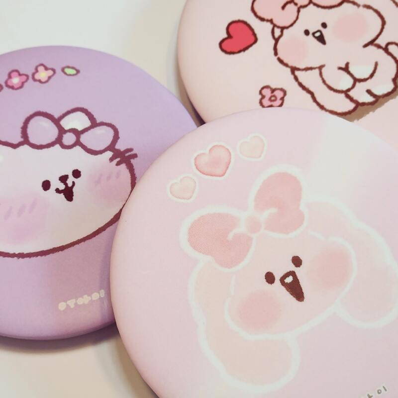 3 types of soft and fluffy hand mirrors Pora