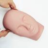 Practice Mannequin Head Easy Attachment Smooth Soft Professional Lash Mannequin Head for Makeup Training