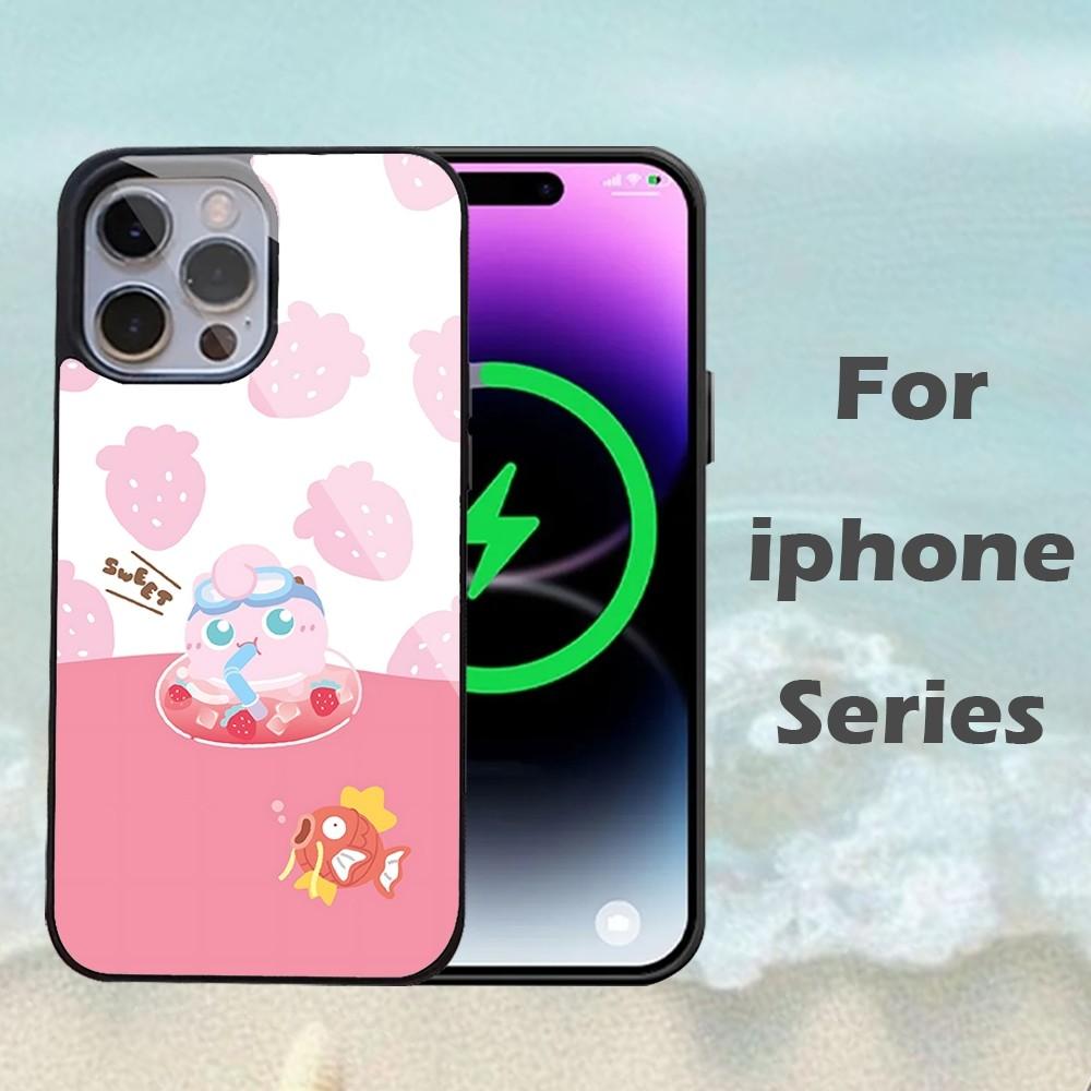 G-Jigglypuff Phone Case For IPhone 16 15 14 13 Pro Max 11 12 Mini Alex Mirror For Magsafe Wireless Charging Cover