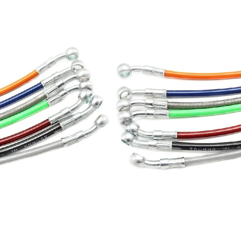 100mm-5000mm10mm Banjo Motorcycle Hydraulic Brake Hose Line Cable for motorcycle Universal Racing Bike Brake ATV Clutch Oil Pipe