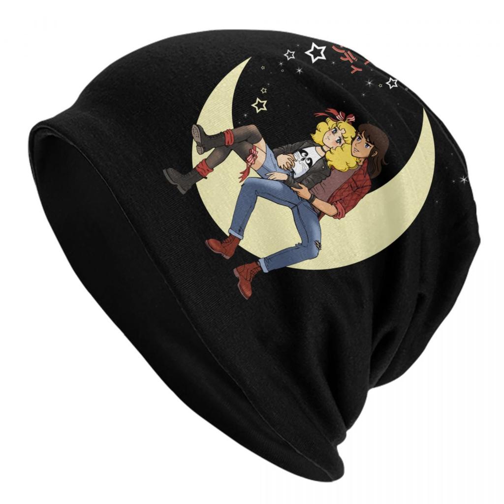 Candy Candy Candice Anime Unisexga Girl Bonnet Homme Hip Hop Knitted Hat For Warm Winter Cartoon Nime And Terence Beanies Caps