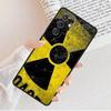 Nuclear Radiation Emblem Phone Case For Samsung Galaxy S25 S23 S30 S8 S21 S20 FE S24 S22 Note 10 20 S8 Plus lite Ultra