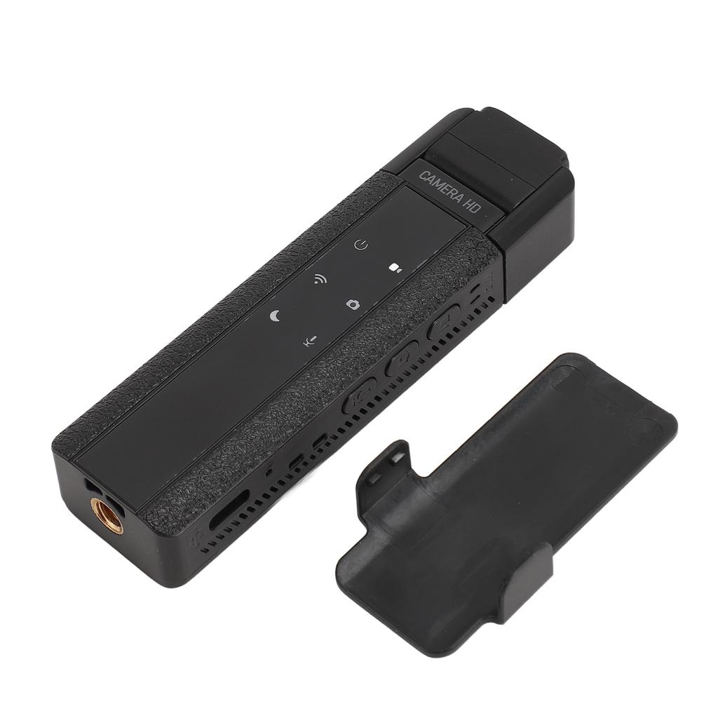 WiFi Body Cam Wireless 170 Degrees  Wide Angle Clip On Mini Camera for Photo Video Recording Hiking Biking Travel