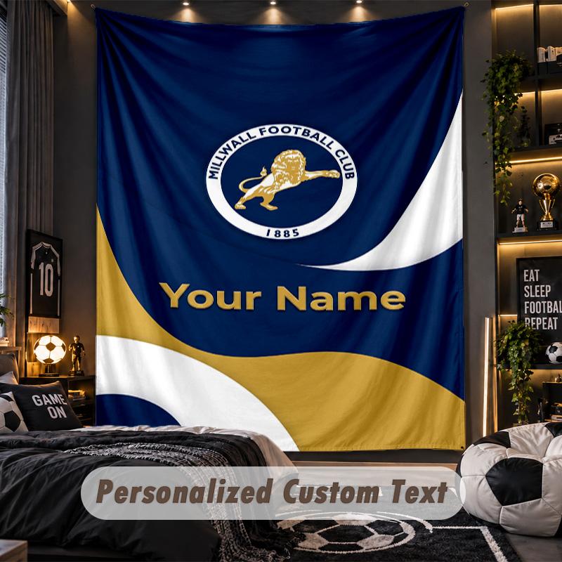 TapestryMillwall Custom Name Text Personalized Wall Hanging Tapestry Home Wall Decor