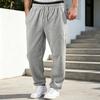 Herren-Jogginghose, Baggy-Schnitt, Kordelzug im Bund, Freizeithose für Frühling und Sommer, lockere Sporthose mit Taschen für Workout und Streetwear