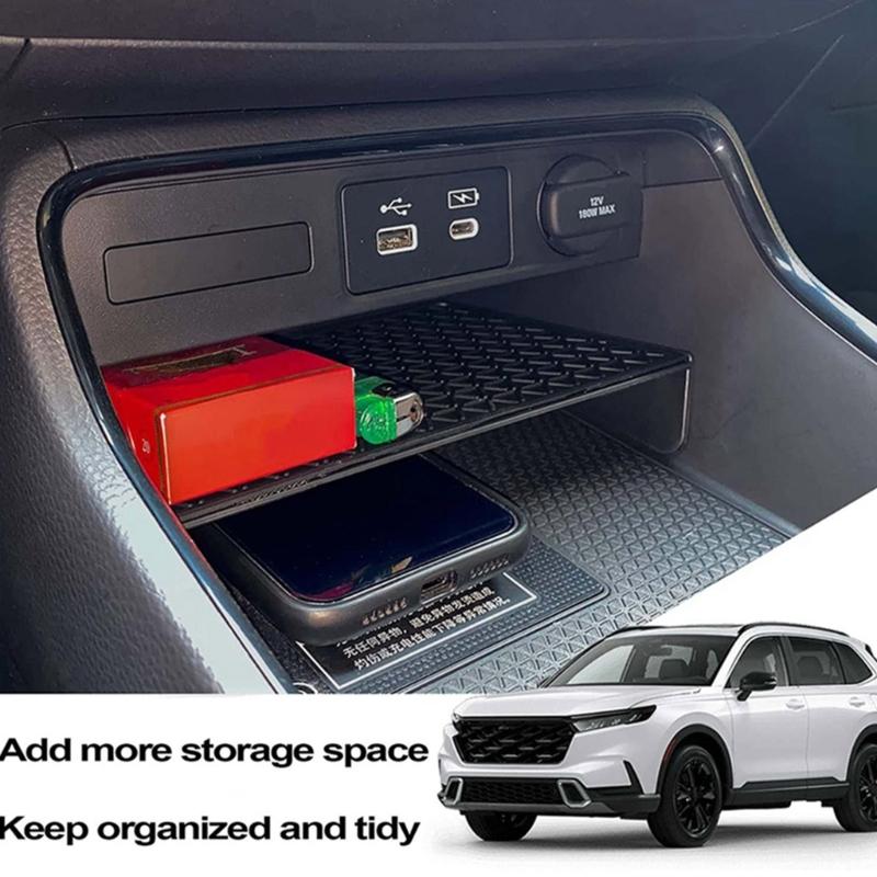 Car Center Console Storage Tray for CRV 2023 Central Control Organizing Box Insert Secondary Storage Box Auto Accessory