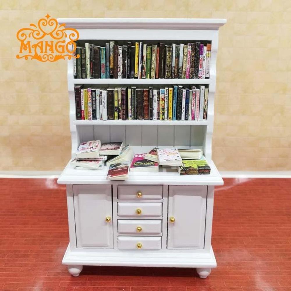 1:12 Puppenhaus-Studienszenen-Zubehör, Handbücher, Mini-Comic-Bücher, Zeitschriften, 5 Stück