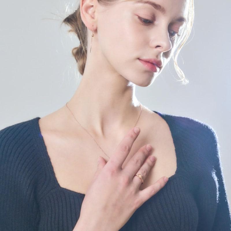 ELLE Jewelry Penny Flower Ring ELBRWR110