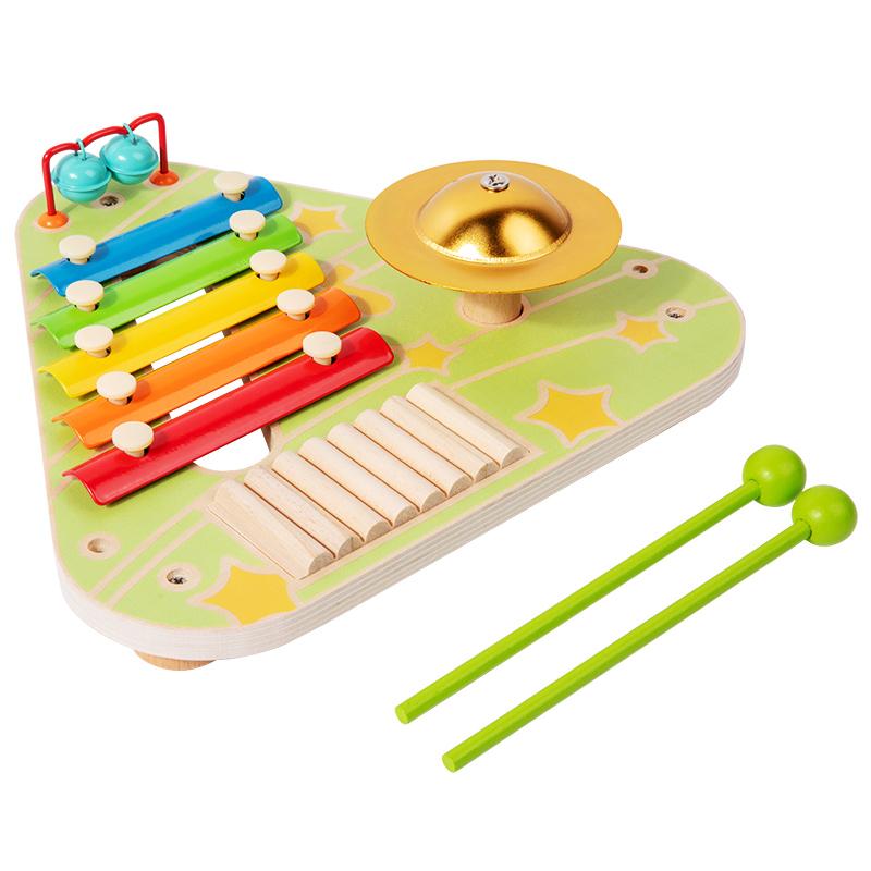 

Multi-function Baby Music Table Toys Wooden Musical Instrument Toys for Kids 3 To 6 Years Old Montessori Early Educational Toys