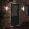 VidaXL Appliques murales d'extérieur 2pcs argenté acier inoxydable, éclairage mural d'extérieur, lampe murale de jardin, 4006293