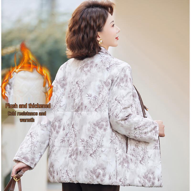 

Pasit Women s New Chinese Style Padded Winter Coat 4XL