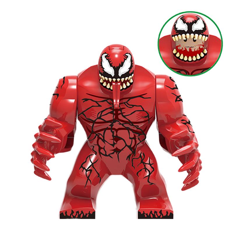 Blind Box Mini Bouwstenen X654 Figuren Grote Goblin Spiderman Iron Man Venom Kapitein Hawk Deadpool Pantser Kerstcadeaus Speelgoed