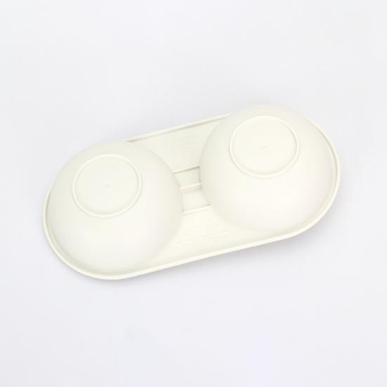 Double-layer Microwave Mini Egg Poacher Steamer Breakfast Cooker Boiler Cup