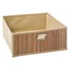 Basket/container 31x15cm, Natural Bamboo