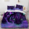 Animal Tiger Bed Covr Set Bedding  Winter Duvet Cover Sets Kids,twin Full Queen King Bedroom Set  Home Textile Housse De Couette
