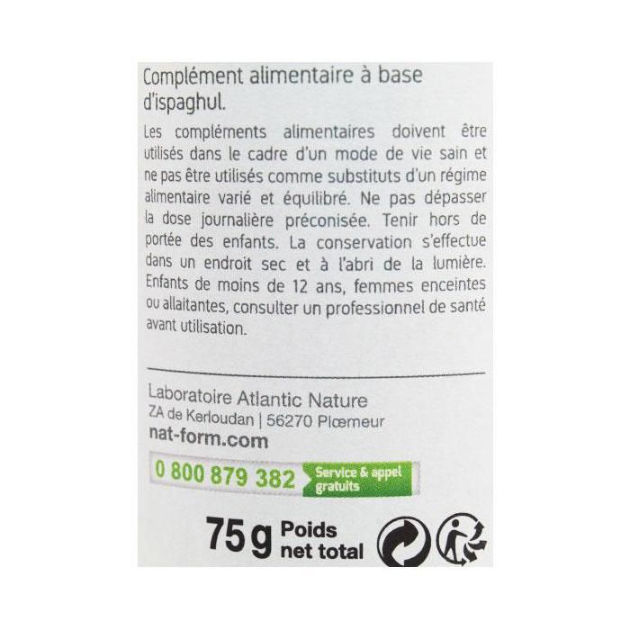 Nat &amp; Form Ispaghul 200 gélules