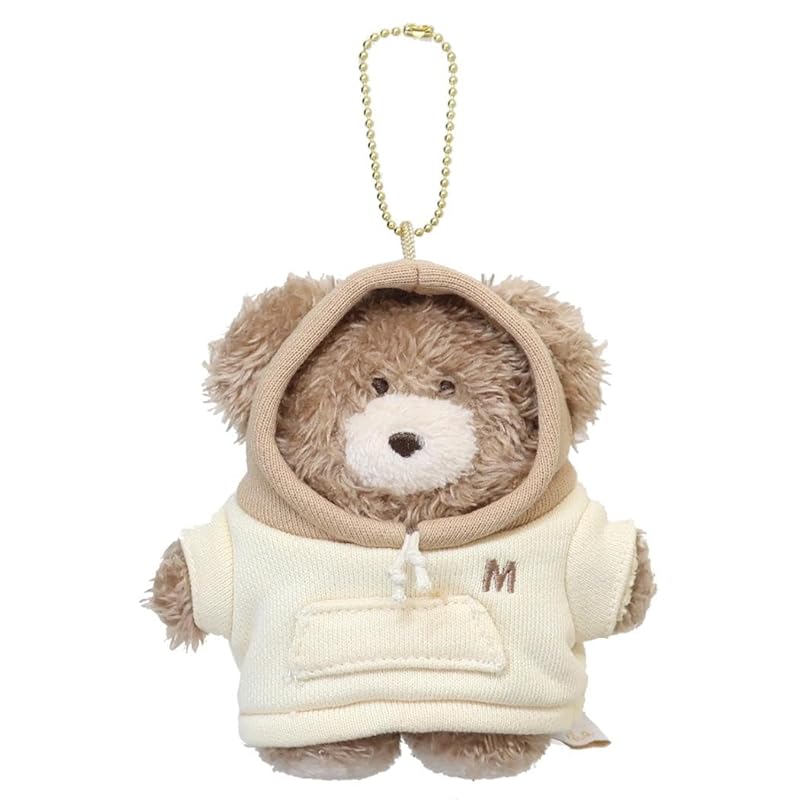 

Warm and fluffy mascot with ball chain Mocha/Parker