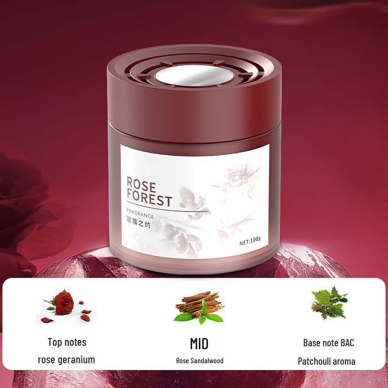 Men's Premium Car Perfume - Solid Fragrance Balm for a Light, Fresh Interior.