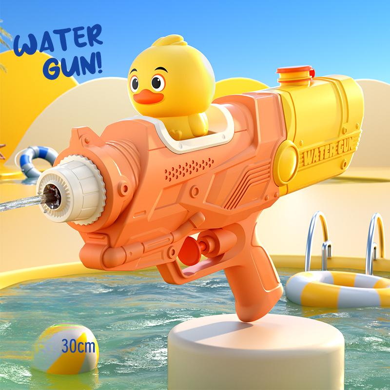 Jucării pentru copii, Pistoale cu apă, Duze duble mari, Rațe dinozaur care se joacă cu pistoale cu apă, Jucării de plajă, Cadouri jucării pentru copii