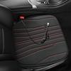 12V Heated Car Seat Cushion 17.72"x17.72" Thick Memory Foam Seat Protector Pad Anti-Slip Bottom Car Seat Pad for Car Office Home Use