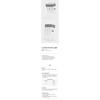 adidas 3-Stripe High Crew Socks 3 Pairs - White JV7416 5229308