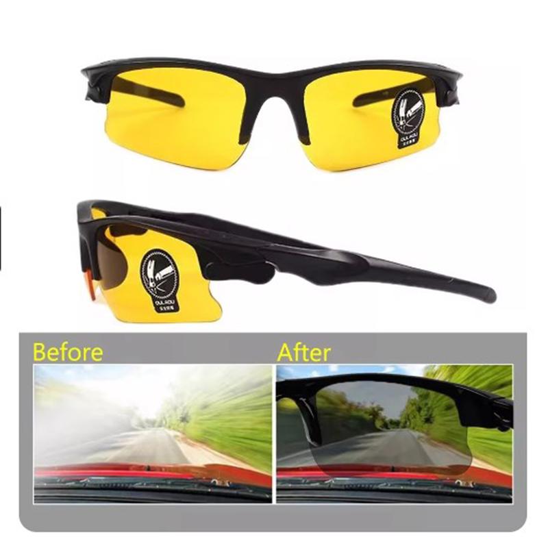 Hot Sale Day Night Car Vision Driver's Eyewear Anti Anti-Glare Night Vision Driver Goggles Night Driving Enhanced Light Glasses