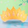 Children Waterproof Shampoo Cap Crown Baby Shower Cap Adjustable Size Cartoon Bath Visor Infant Hair Shield Ear Protection