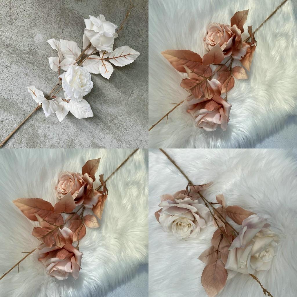 Alice Rose Silk Floral Arrangement For Wedding Decor And Home Staging Props