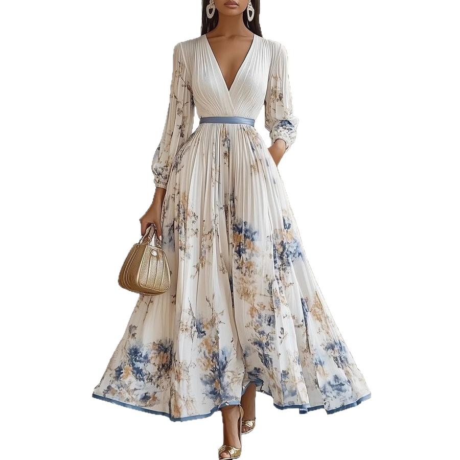 Vestito Stampato da Vacanza donna