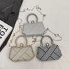 Women's Bag 2025 New European and American Fashion Rivet Shoulder Bag Niche Retro Versatile Portable Messenger Dinner Bag
