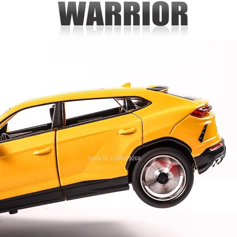1:24 Lambor URUS Revuelto Legierung Sportwagen Modell Spielzeug Druckguss Metall Pull-Back Geländefahrzeuge Sound Licht Kinder Spielzeug Geschenke