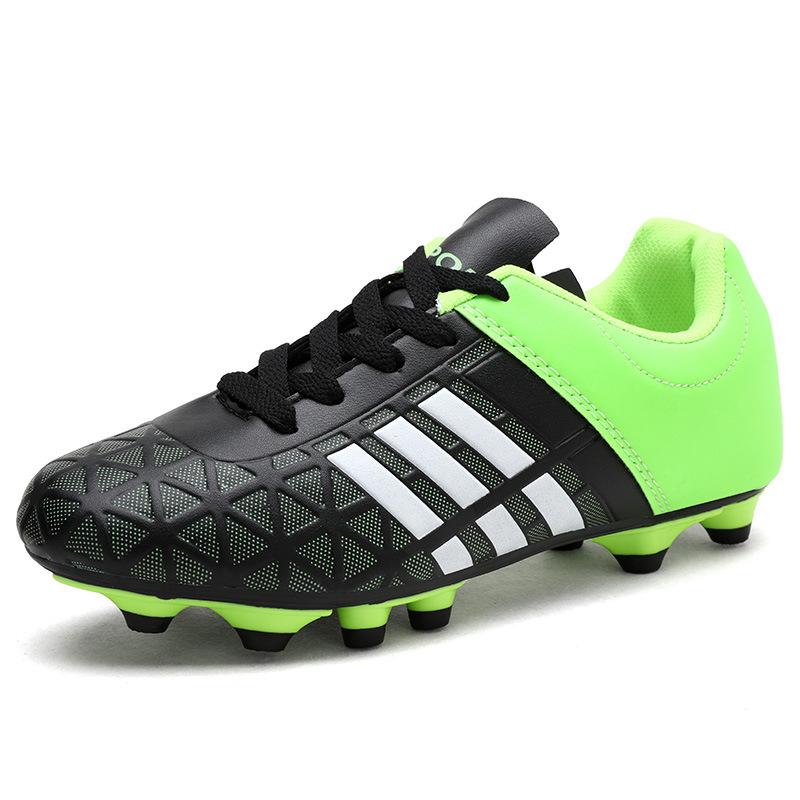 Primary and secondary school students football shoes men's and women's long broken nails sports shoes children's youth large size competition