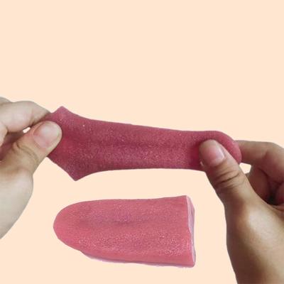 Excelente Leve Ampla Aplicação Truques Elástico Seguro Sem Odor Halloween Brinquedo de Língua para Festas Brinquedos