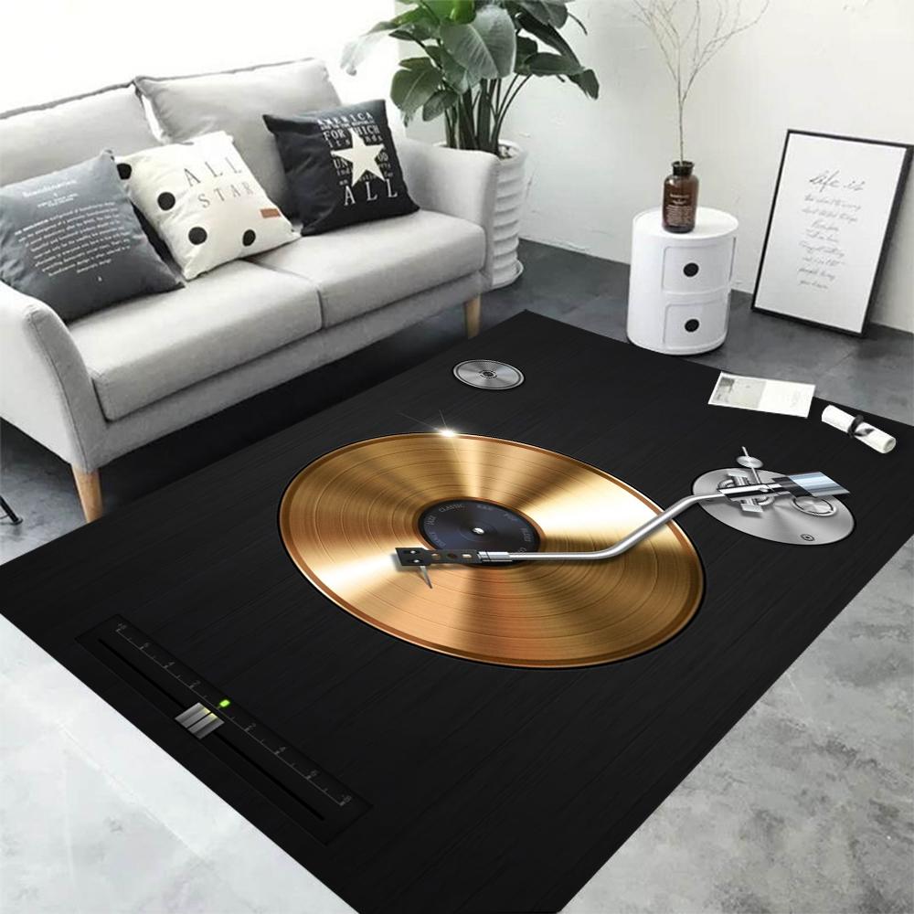 Music Tape Carpet Soft Rug Dirty Easy To Clean Birthday Gift Boy Originality Bedroom Living Room Bathroom Home Mat Decoration