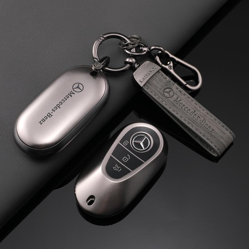 FGO2 2025 New New Car Flip Key Protector Case Cover TPU Key Case for Mercedes Benz AMG 2022 C S Class W206 W223 S350 C260 C300 S400 S