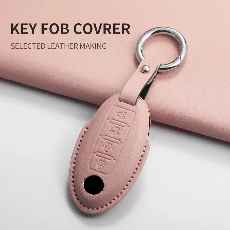 Autoschlüsselhülle Abdeckung Schale Fob für Nissan J11 J10 Versa Maxima Altima Rogue Sentra Murano Trail für Infiniti FX35 QX60 Autoschlüsselanhänger