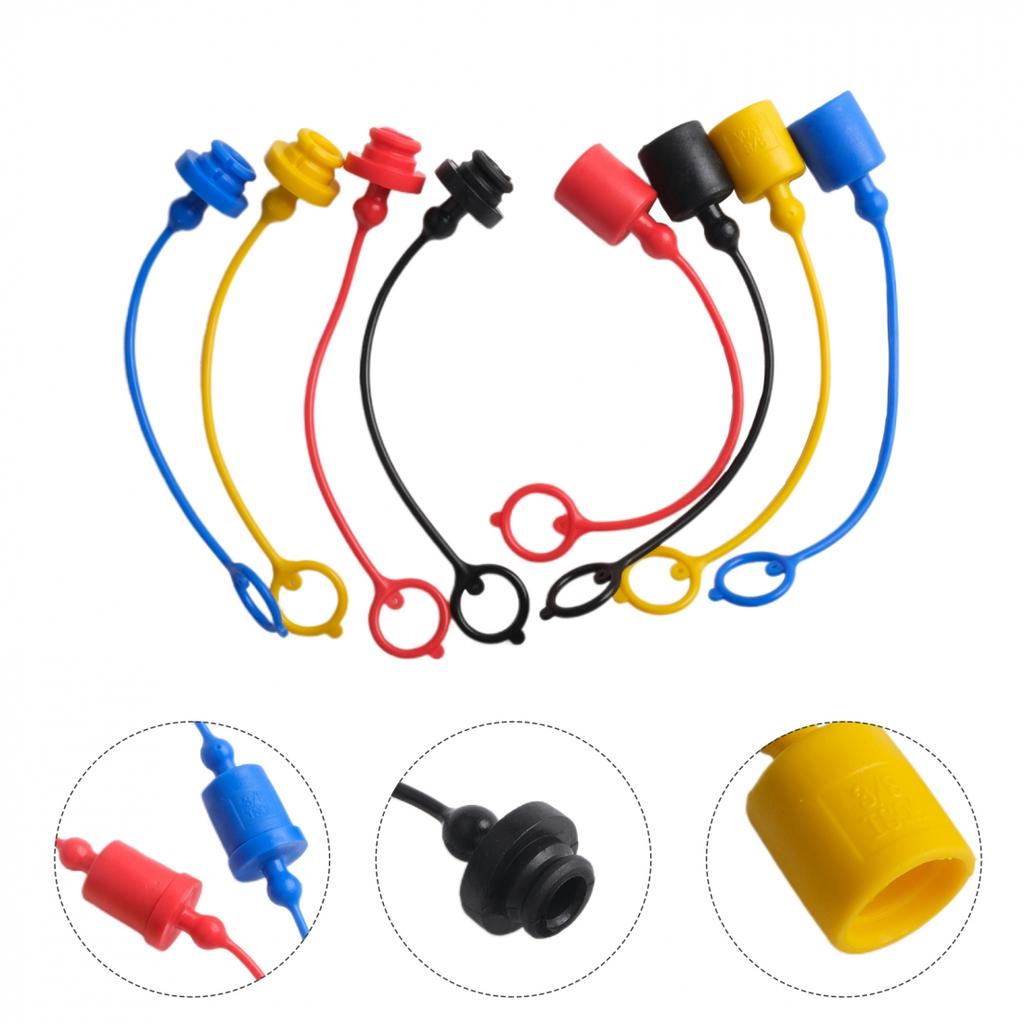 Enhance Equipment Durability Hydraulic Quick Coupler Dust Covers Pack of 4