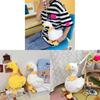 Duck Cartoon Plush Crossbody Bag For Girls Casual Daily Use Soft And Cute