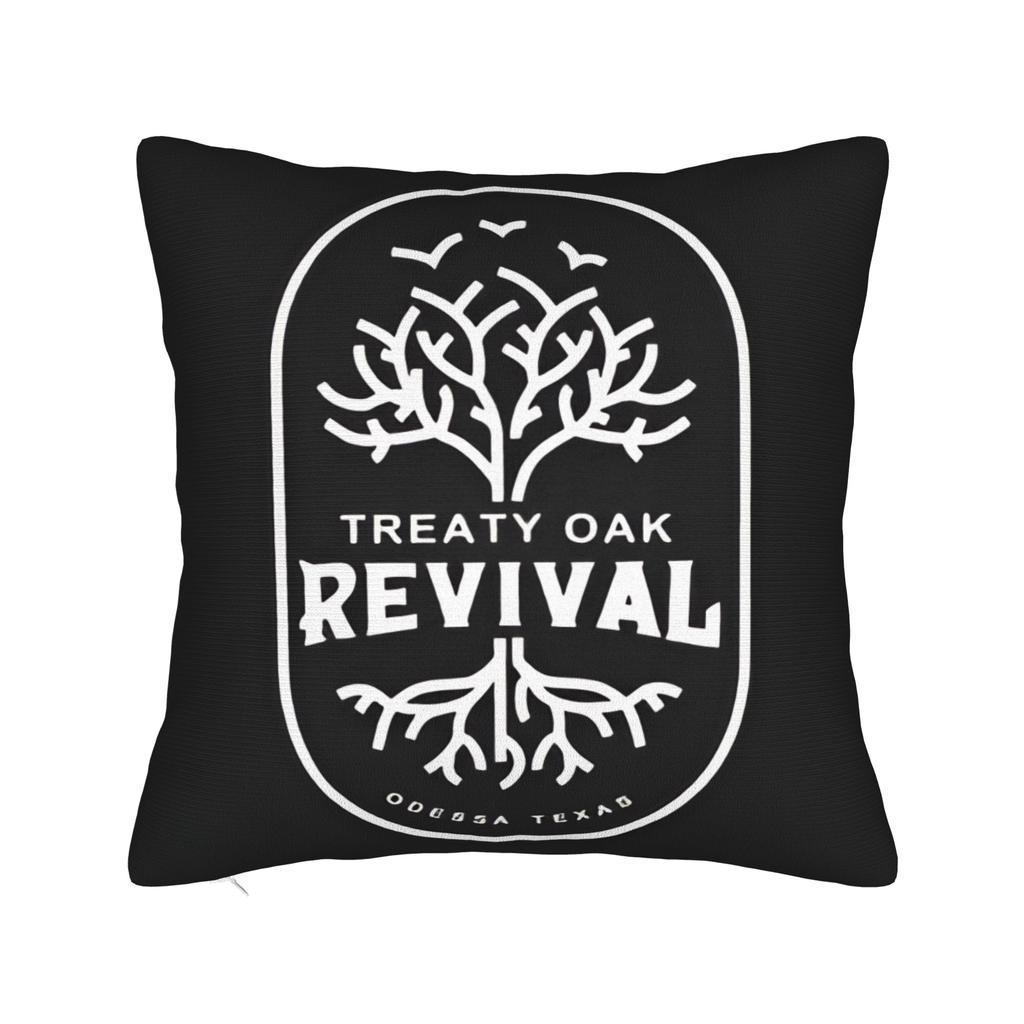 Country Music Band Treaty Oak Revival Pillow Cover Soft Cushion Cover Fashion Pillow Case For Sofa Car Home Decor