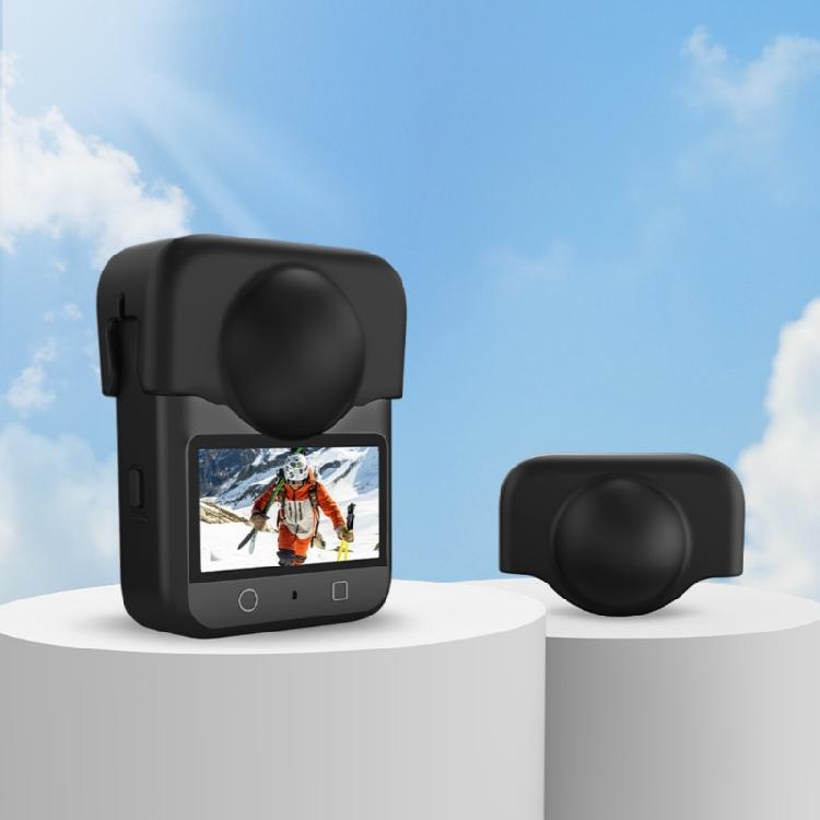 All Angle Protective Silicone Sleeve Quick Install Camera Lens Cover Weatherproof for 360 Outdoor Videography