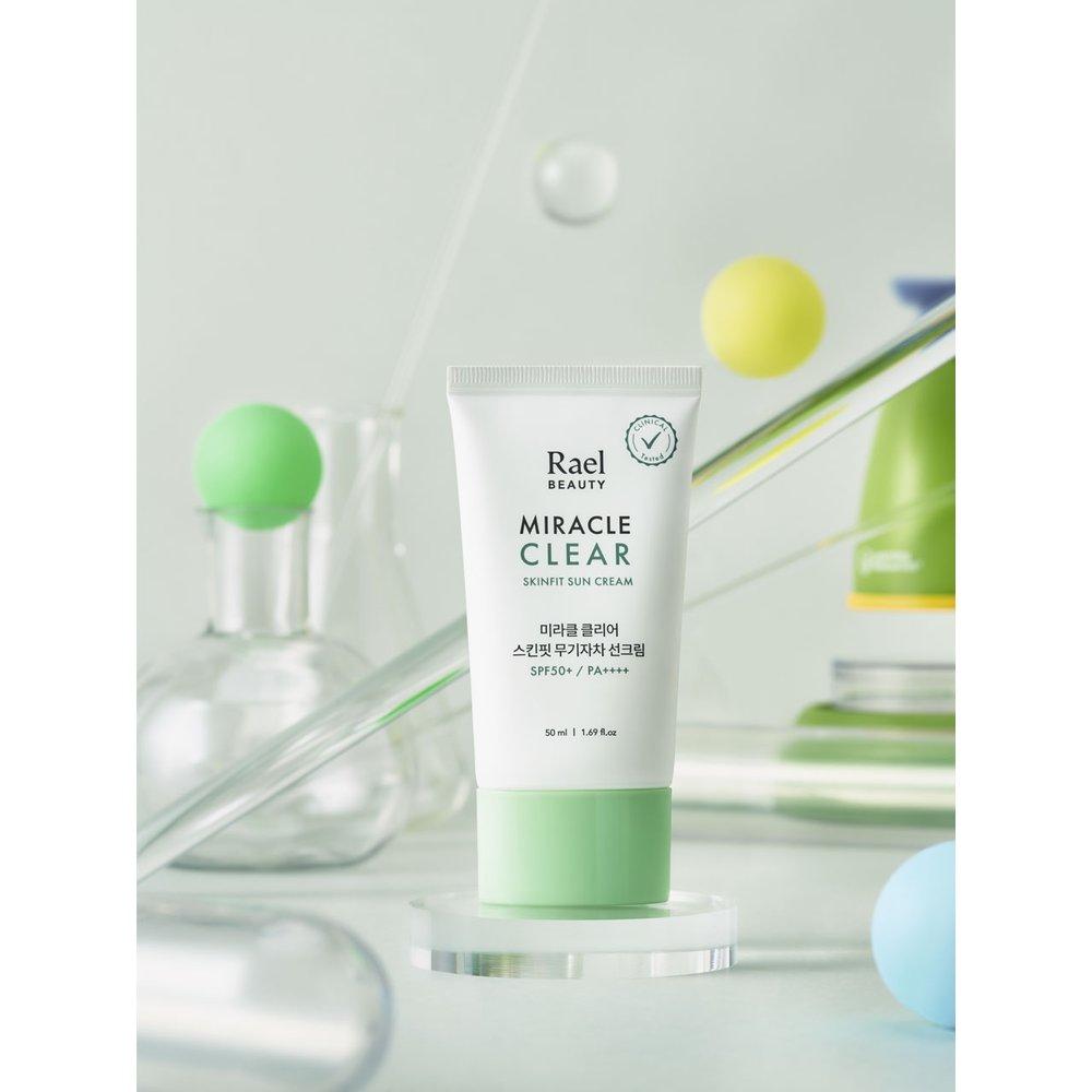 RAEL BEAUTY Miracle Clear Skin Fit Anorganische Sonnencreme 50ML (SPF50+, PA++++)