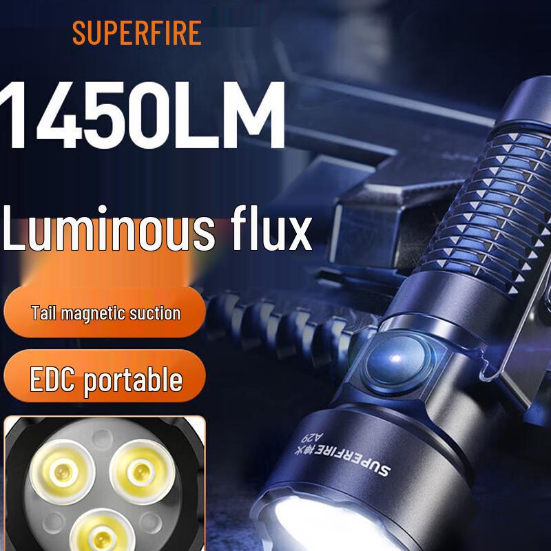 SupFire A29 Rechargeable LED Flashlight