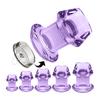 Sex Toy For Hollow Vaginal Peephole 5 Sizes Anal Plug Vaginal Dilation Tunnel Cleaning Prostate Massager Enema Men Women