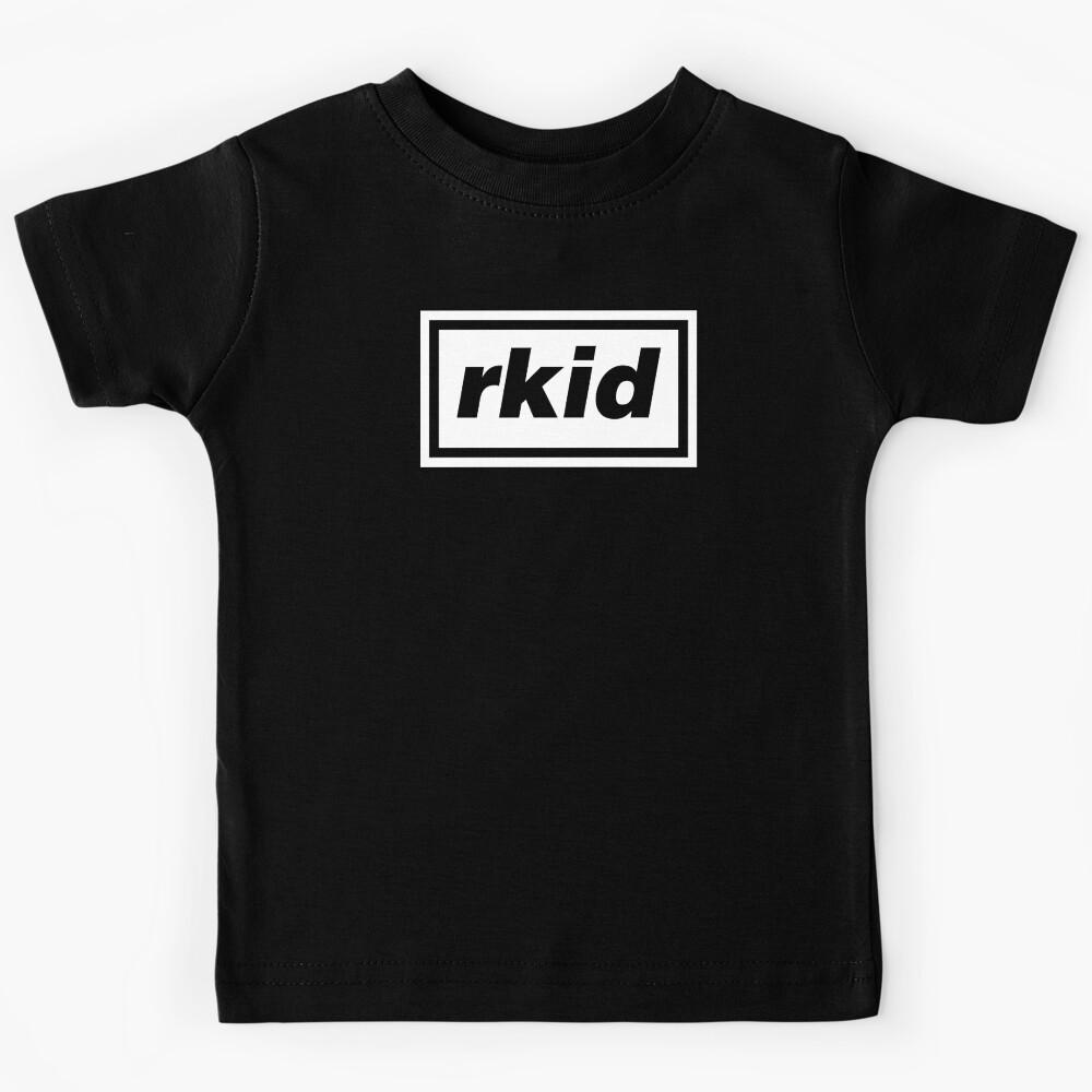 rkid White/Black Kids T-Shirt 150
