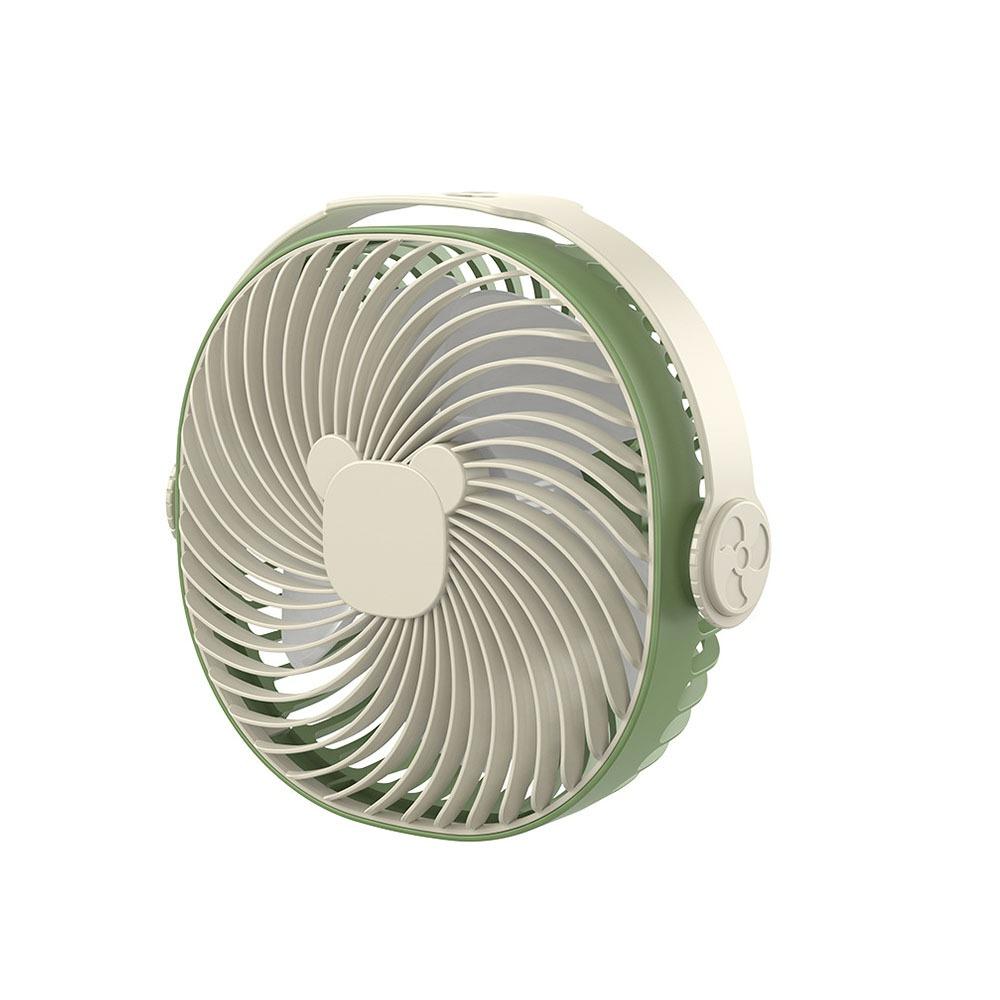 

Настольный вентилятор с сильным воздушным потоком и ночником Кондиционер Спальня, Офис, Гостиная зелёный