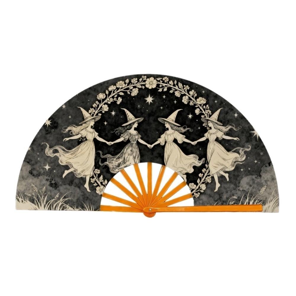 Handheld Kung Fu Fan 33cm 13in Folding Hand Fan Chinese Style Large Hand Fan Decoration