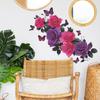 Creative Retro Purple Vine Bathroom Decoration and Beautification Stickers