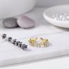Vintage Butterfly Rings Dainty Jewelry Finger Rings Stackable Zircon Rings  Gifts For Girls
