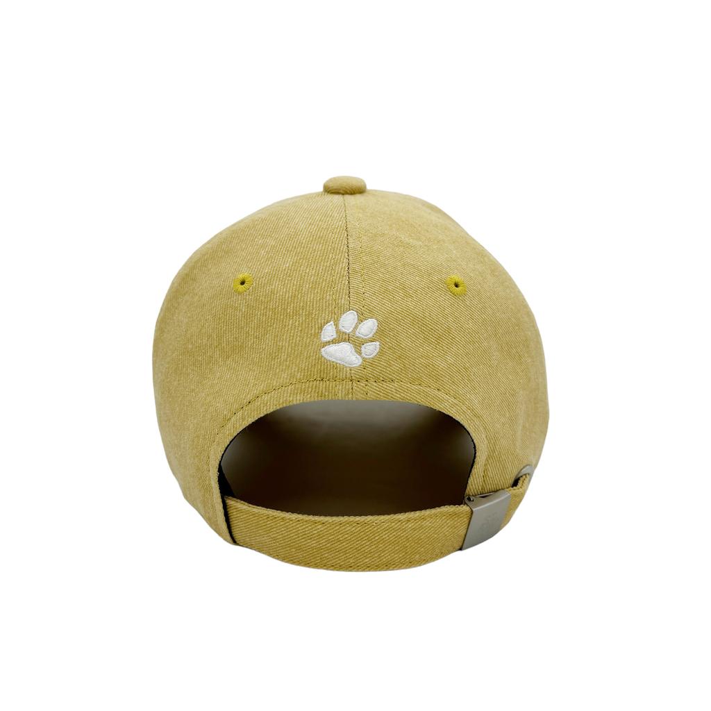 Seutaendeueob Bichon Washed Mustard Ball Cap